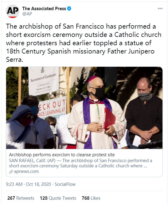 美国被“恶魔”袭击？！