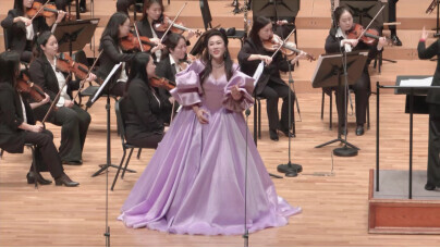 中国女高音陈钰唱响韩国首尔艺术殿堂 引世界瞩目