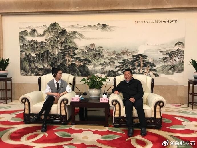 薇娅与合肥市委书记会谈姿势不对?媒体:扯“出身”“教养”就走远了 薇娅与合肥市委书记会谈姿势不对?媒体:扯“出身”“教养”就走远了