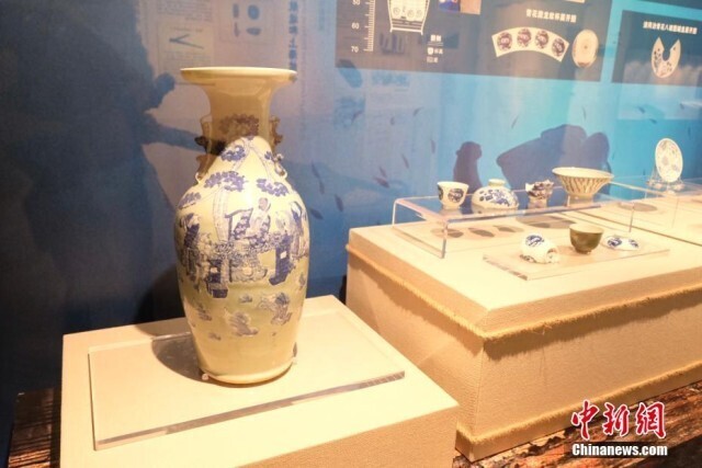 长江口二号古船出水文物首次公开展出——中国青年网